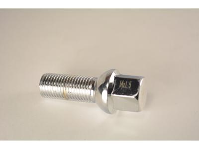 Matrix Болт S17D30 Z M14X1.50X30 Хром Сфера с выступом ключ 17 мм