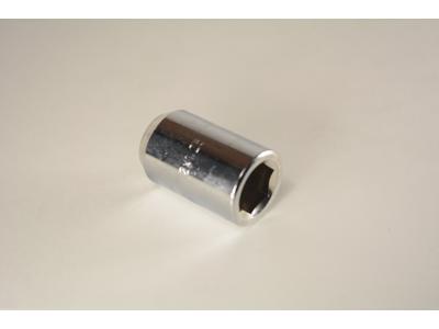 Matrix Гайка М12X1,25 h=32 мм, D=20 мм, внутр. шестигранник 12 мм Хром